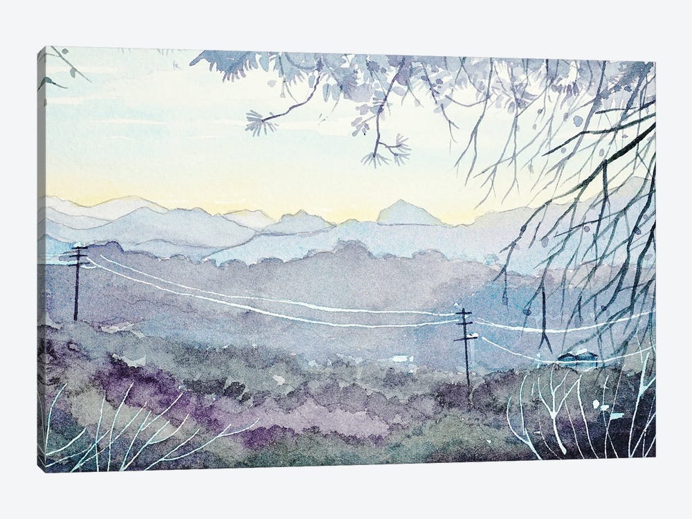 Sundown Over King Gillette Ranch by Luisa Millicent 1-piece Canvas Artwork