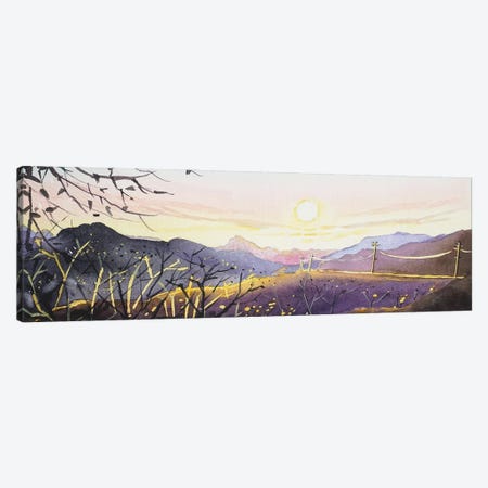 Mulholland Sunset Canvas Print #LSM86} by Luisa Millicent Art Print