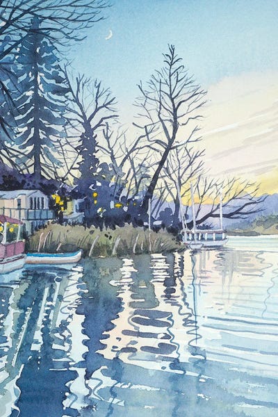 Luisa Millicent: South Lakeshore - Sunset by Luisa Millicent