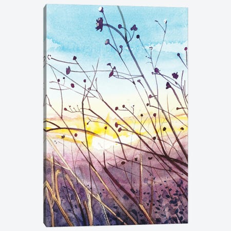 Topanga Sunset Canvas Print #LSM96} by Luisa Millicent Canvas Artwork
