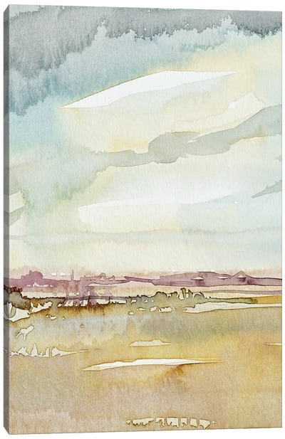 Desert Rain Canvas Art Print - Luisa Millicent