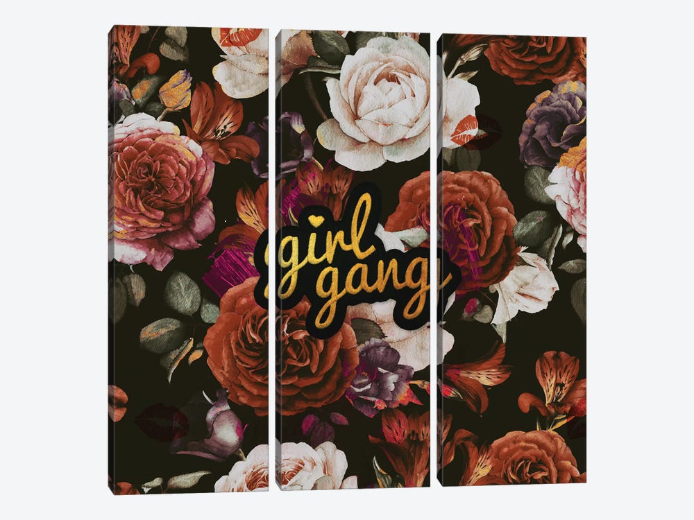 Girl Gang 3-piece Art Print