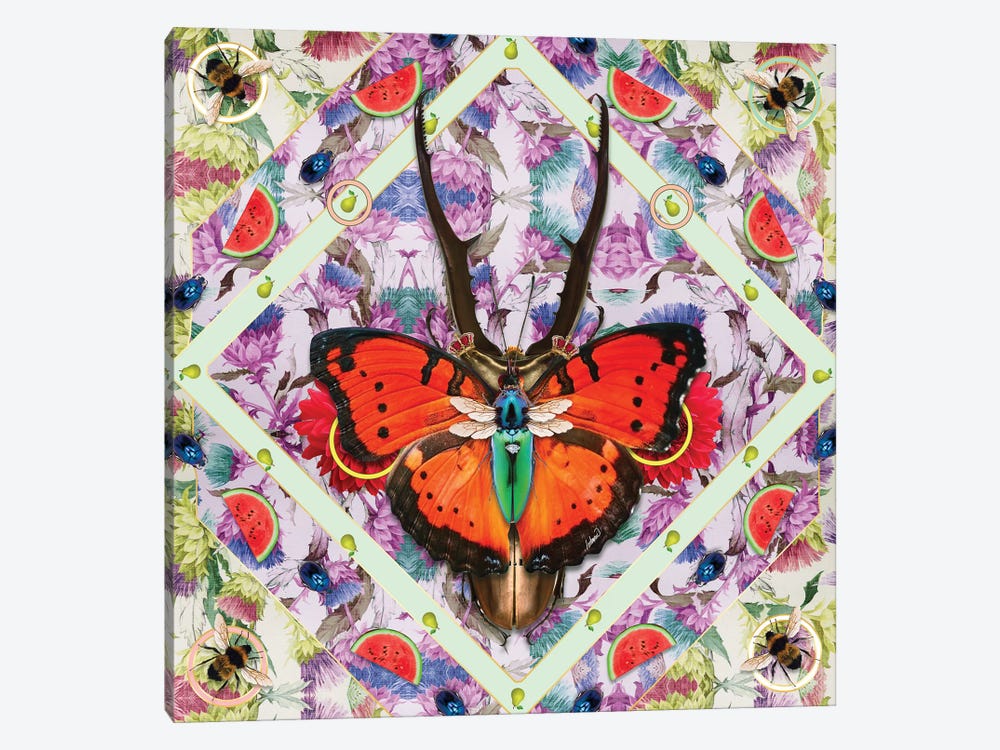 King Of Insects II by Lostanaw 1-piece Canvas Wall Art