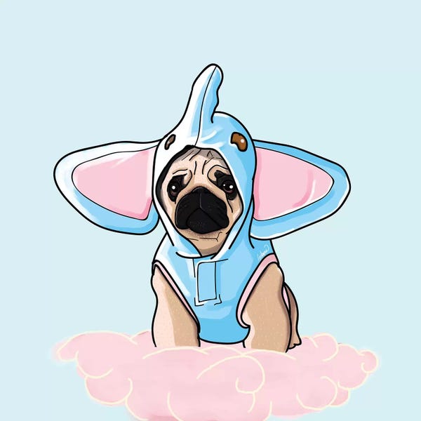 Costumes: Pug Elephant by Lostanaw