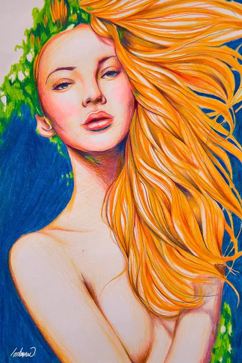 Queen Of Nature by Lostanaw wall art