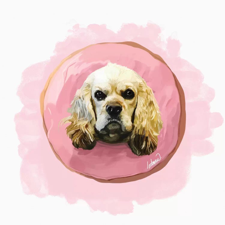 Cocker Strawberry Donut