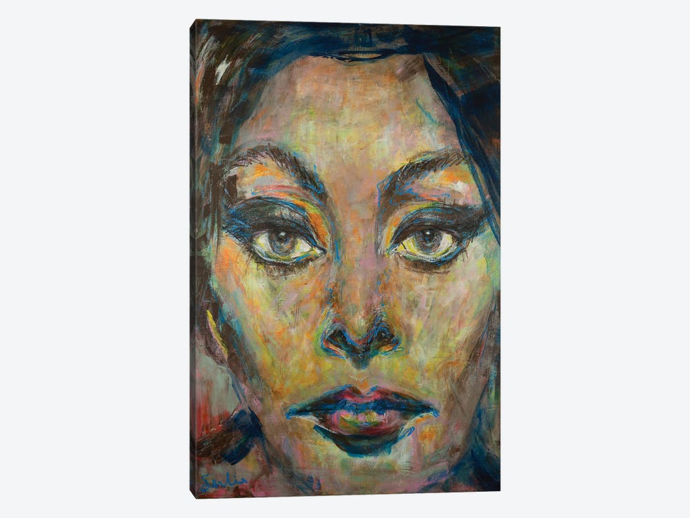 Sophia Loren by Liesbeth Serlie 1-piece Art Print