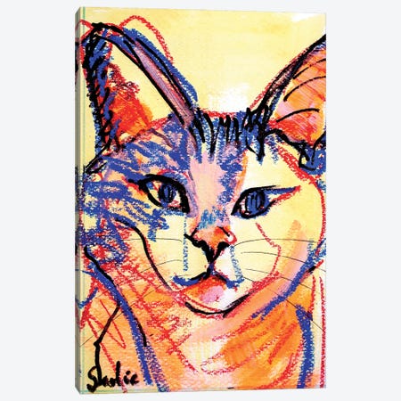 Funny Sneaky Cat | Art Board Print