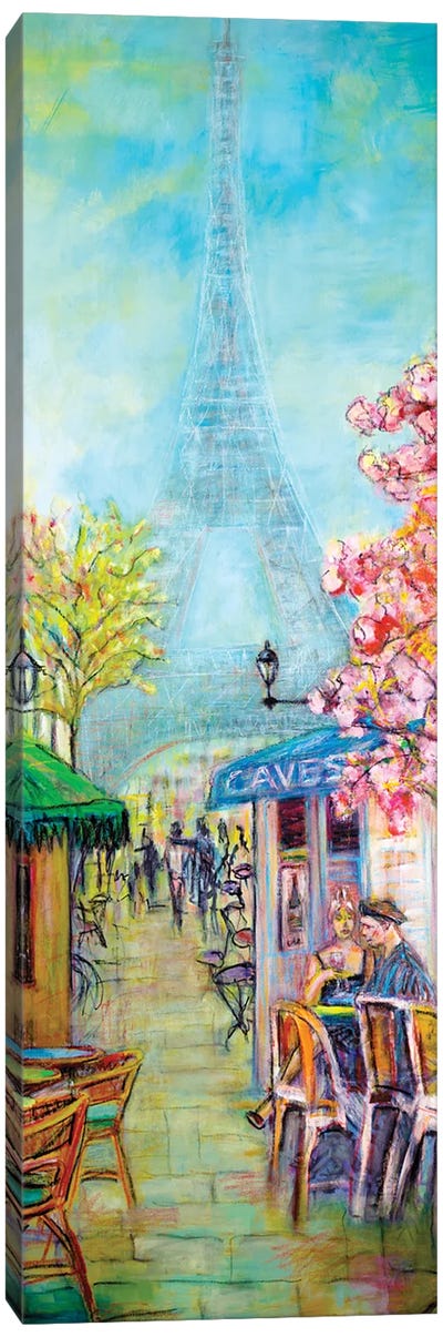 Parijs Canvas Art Print - Liesbeth Serlie