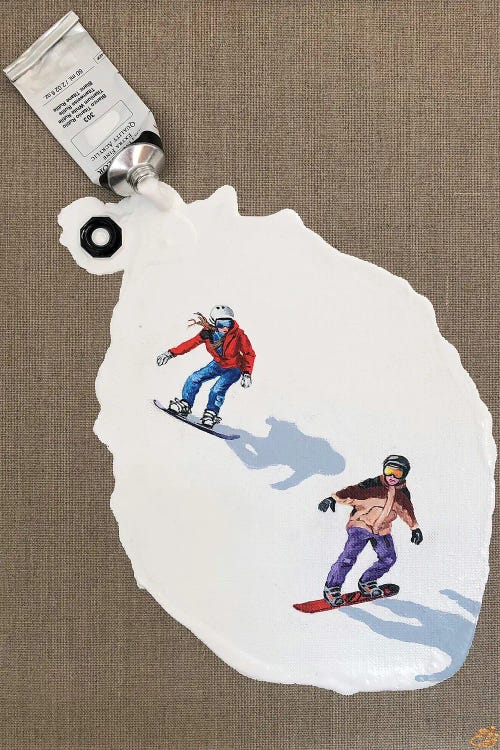 Piste V by Lena Smirnova wall art