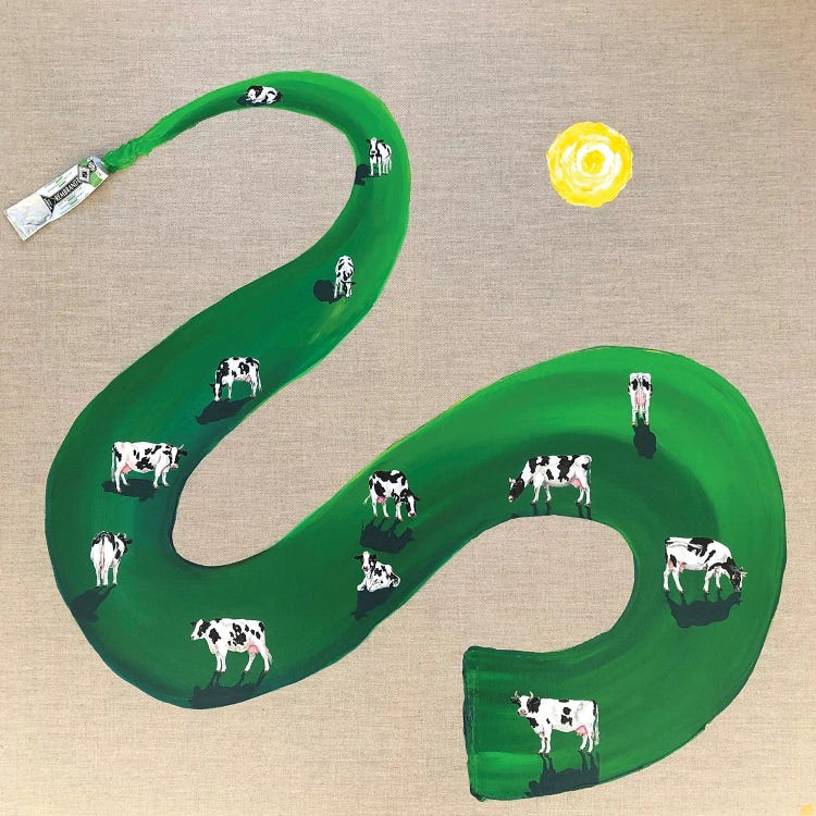 13 Holy Cows by Lena Smirnova wall art
