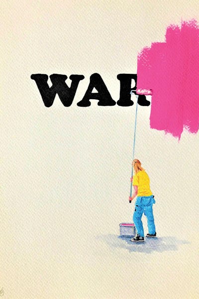 Similar To Banksy: No War by Lena Smirnova