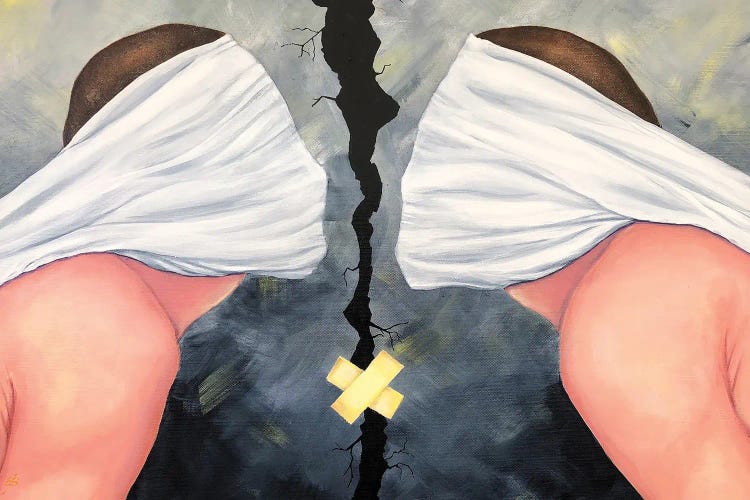 Face To Face by Lena Smirnova wall art