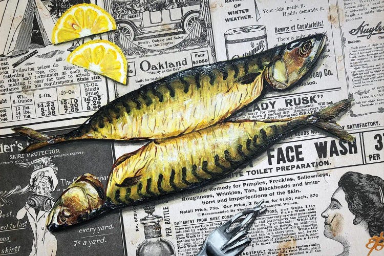 Holy Mackerel by Lena Smirnova wall art