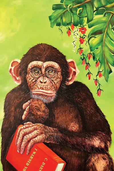 Chimpanzees: I Warned You by Lena Smirnova