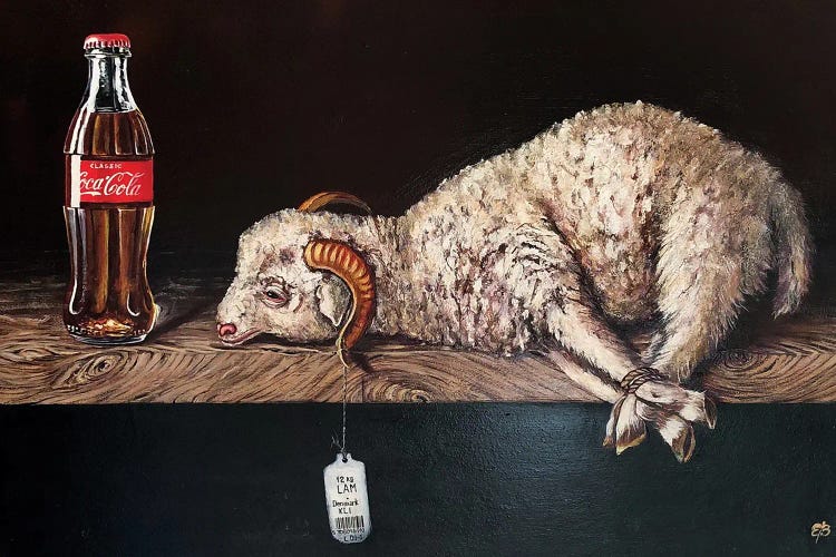 Agnus Dei by Lena Smirnova wall art
