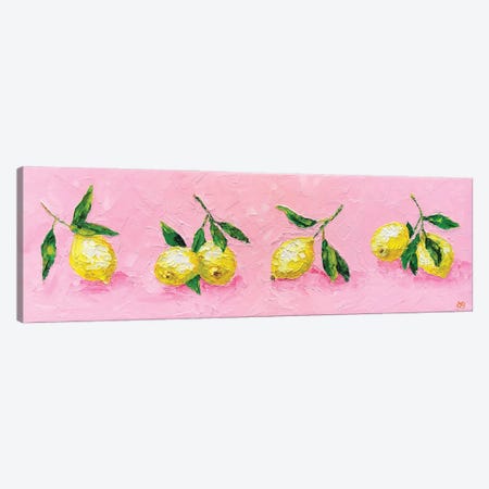 Tender Lemons Canvas Print #LSV164} by Lena Smirnova Canvas Art Print