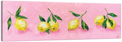 Tender Lemons Canvas Art Print - Lena Smirnova