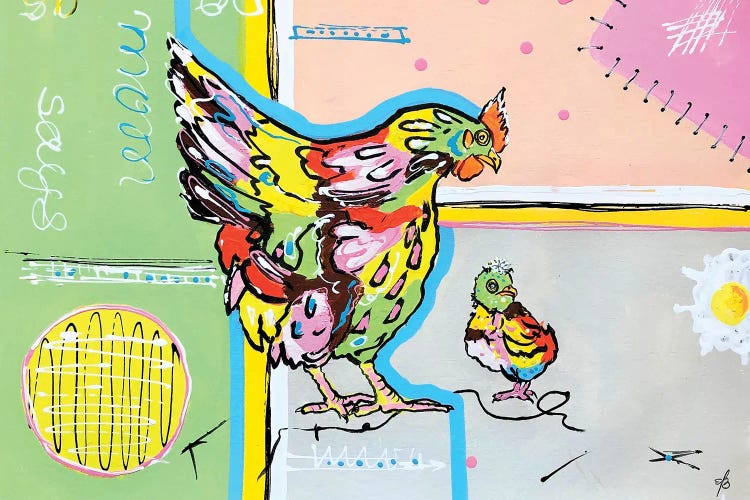 Do As Mom Says I by Lena Smirnova wall art