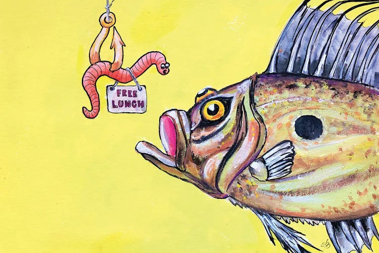 Free Lunch by Lena Smirnova wall art