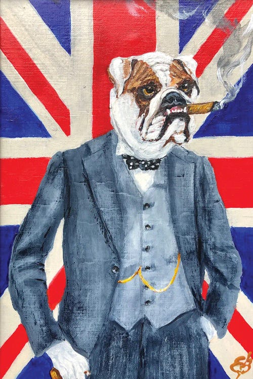 Rule Brittannia by Lena Smirnova wall art