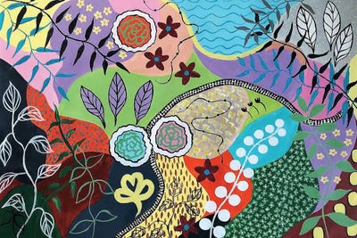 Tropical Garden by Lena Smirnova acrylic art print