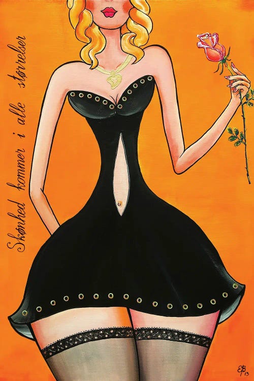 Beauty Comes In All Sizes by Lena Smirnova wall art