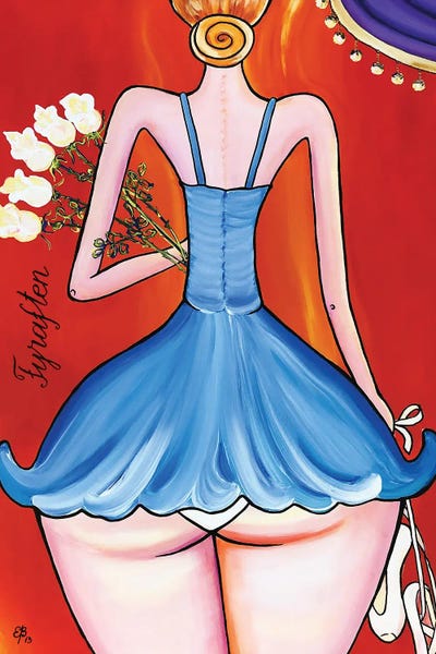 The Curtain Has Fallen by Lena Smirnova acrylic art print