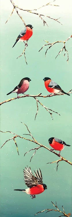 Winter Hearts CCXXXI by Lena Smirnova wall art