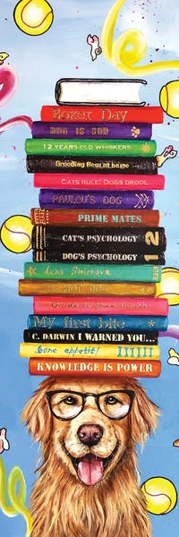 Golden Retrievers: Dog With Balls II by Lena Smirnova