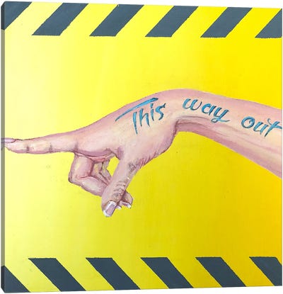 This Way Out Canvas Art Print - Lena Smirnova