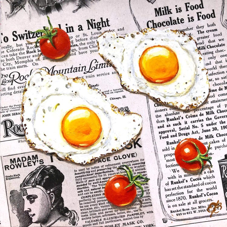 Great Eggspectations by Lena Smirnova wall art
