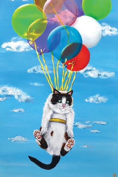 Balloons: Good Journey IV by Lena Smirnova