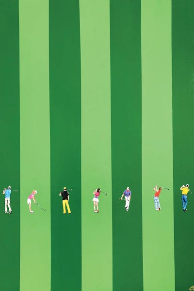 Golf: Swing And Stroke II by Lena Smirnova