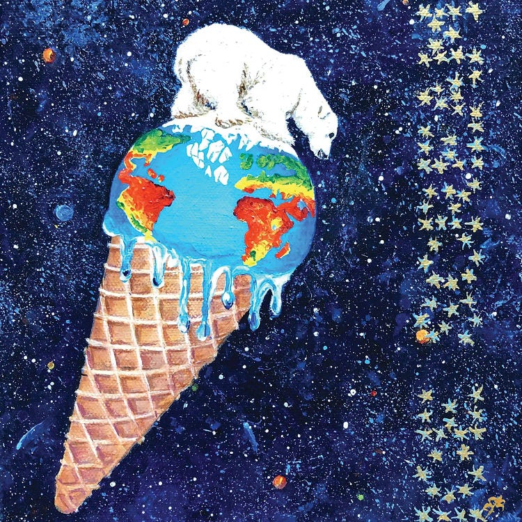 Ice Scream by Lena Smirnova wall art