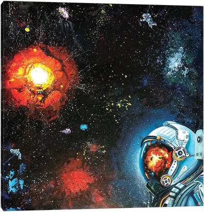 Cosmos XIII Canvas Art Print - Lena Smirnova
