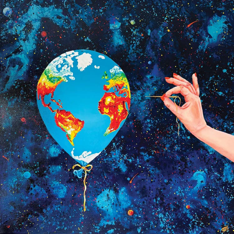 Balloon XXV by Lena Smirnova wall art