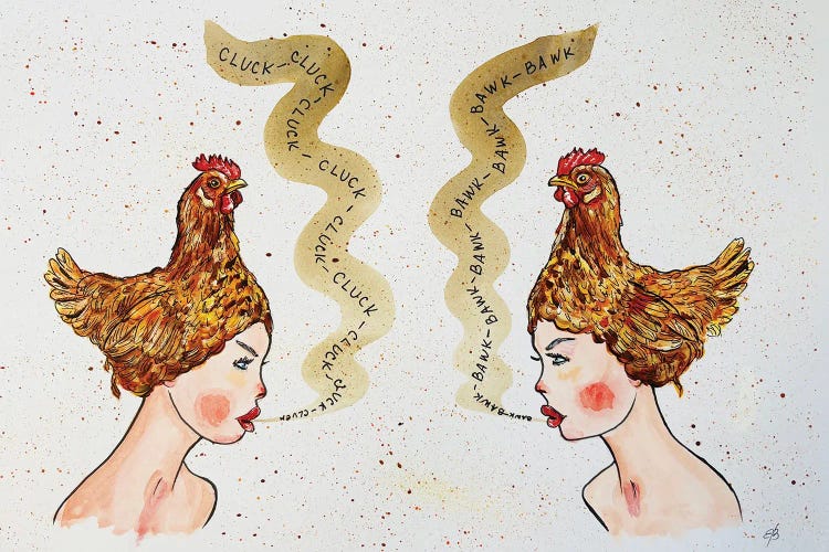 Small Talk by Lena Smirnova wall art