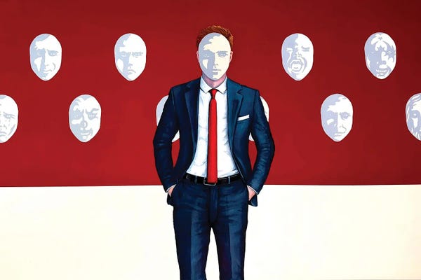 Mental Health Awareness: Masquerade by Lena Smirnova