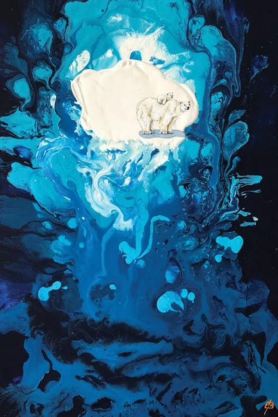 Polar Bears: Ice V by Lena Smirnova