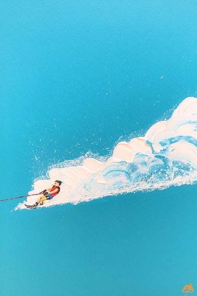 Skiing: Speed by Lena Smirnova