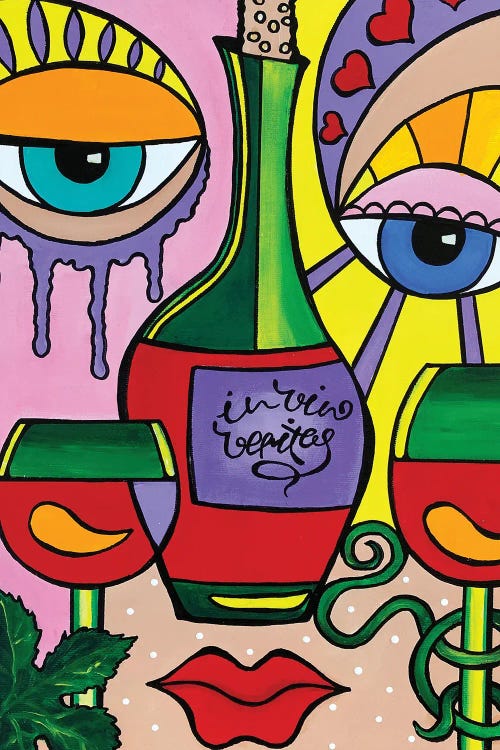 In Vino Veritas by Lena Smirnova wall art