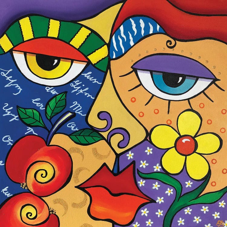 Kiss by Lena Smirnova wall art
