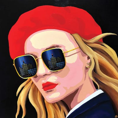 Little Red Riding Hood by Lena Smirnova acrylic art print