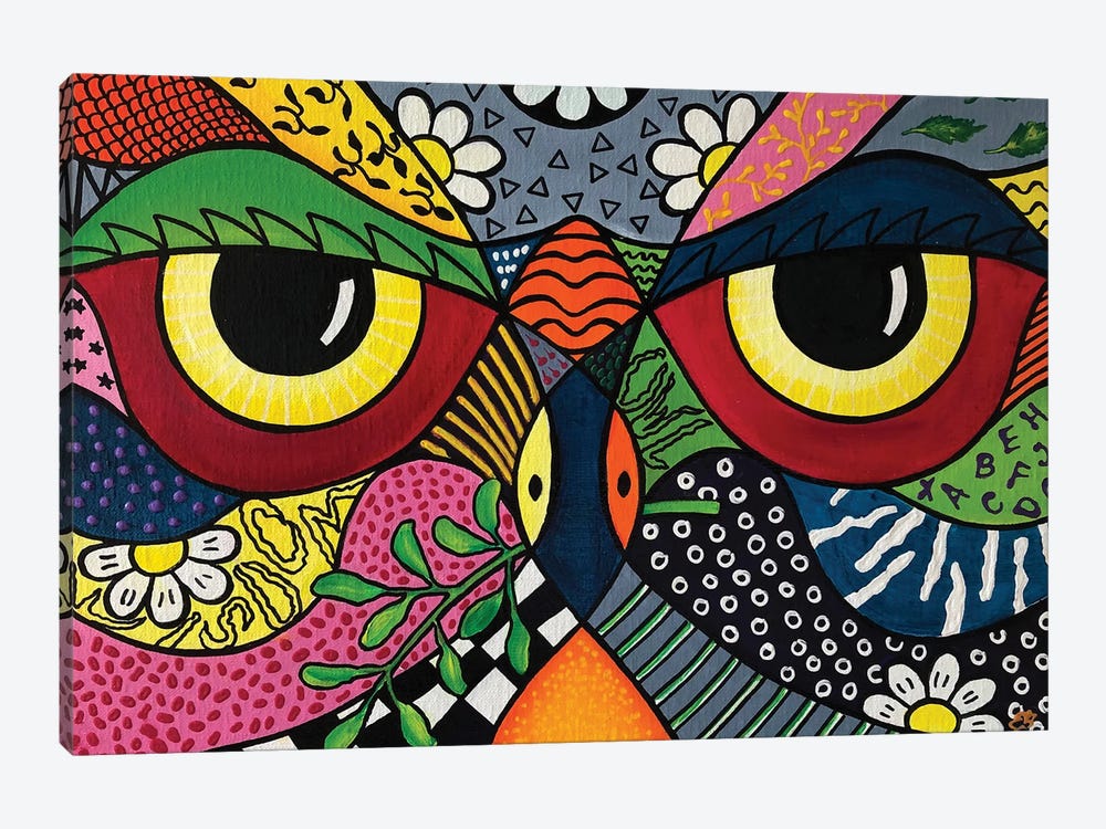 Owl by Lena Smirnova 1-piece Art Print