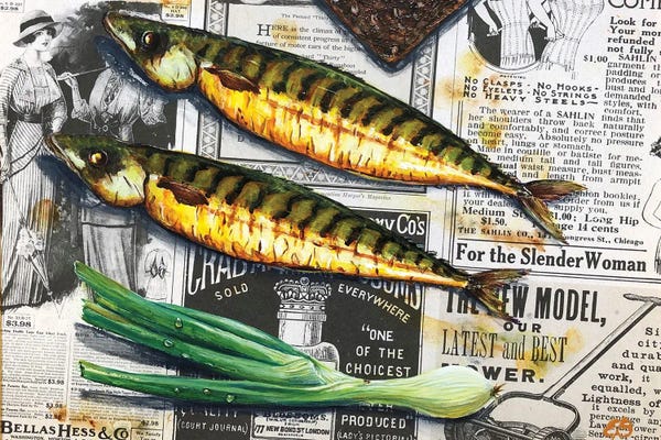 Mackerel: Breakfast Of Champions by Lena Smirnova