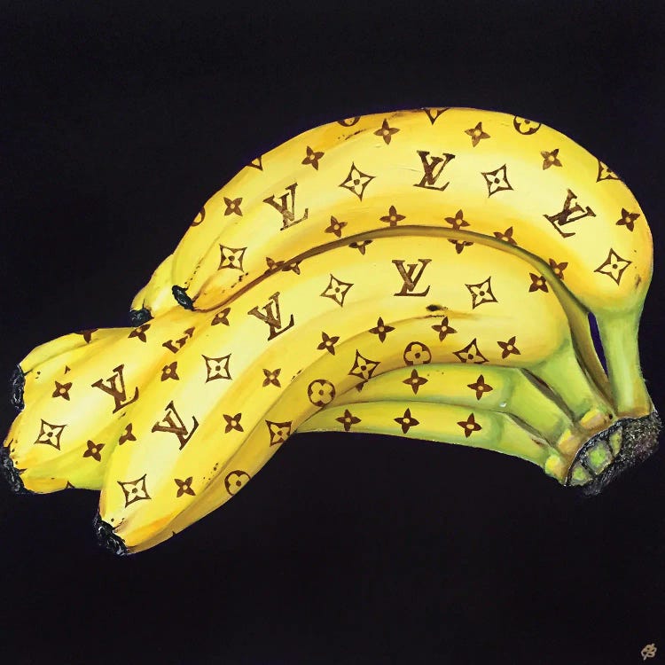 iCanvas Louis Vuitton Bananas II by Lena Smirnova Framed - Bed Bath &  Beyond - 37753791