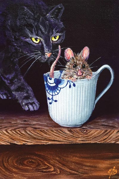 Mice: Tea For Two VIII by Lena Smirnova