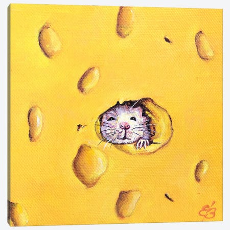 Say Cheese Canvas Print #LSV63} by Lena Smirnova Canvas Print
