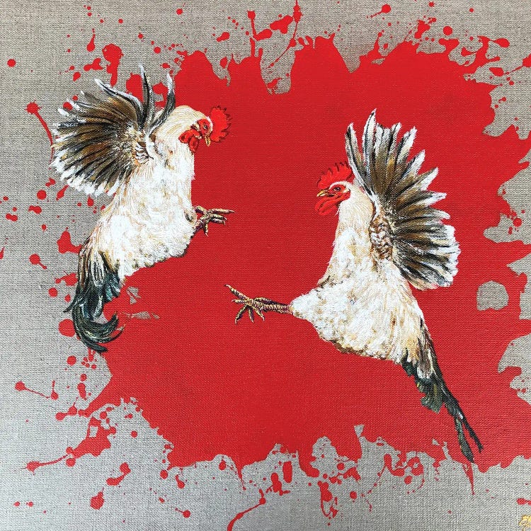 Fowl Play by Lena Smirnova wall art